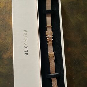 Aphrodite Mesh Charm Bracelet